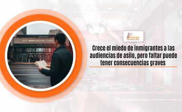 Crece el sobresalto de inmigrantes a las audiencias de refugio, empero agraviar puede comprometerse consecuencias graves Crece el sobresalto de inmigrantes a las audiencias de refugio, empero agraviar puede comprometerse consecuencias graves