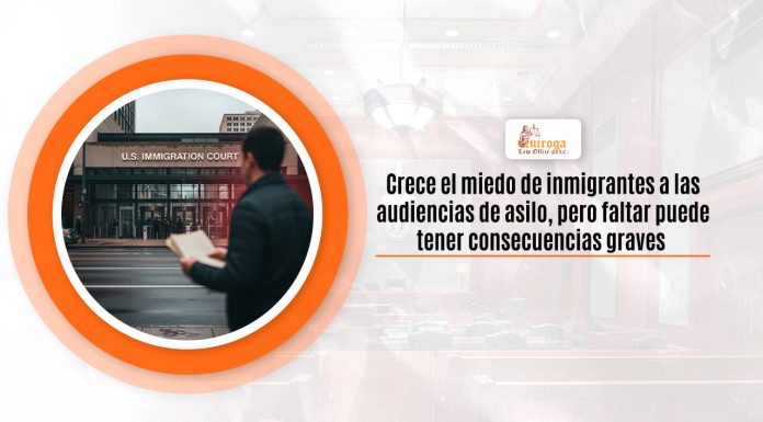 Crece el sobresalto de inmigrantes a las audiencias de refugio, empero agraviar puede comprometerse consecuencias graves Crece el sobresalto de inmigrantes a las audiencias de refugio, empero agraviar puede comprometerse consecuencias graves