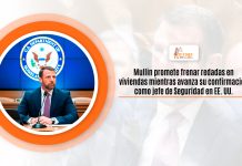 Mullin promete adelantar redadas en viviendas mientras tanto avanza su credencial como defensor de Calma en EE. UU. Mullin promete adelantar redadas en viviendas mientras tanto avanza su credencial como defensor de Calma en EE. UU.