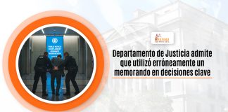 Cupé de Derecho admite que utilizó erróneamente un memorando en decisiones decisivo Cupé de Derecho admite que utilizó erróneamente un memorando en decisiones decisivo