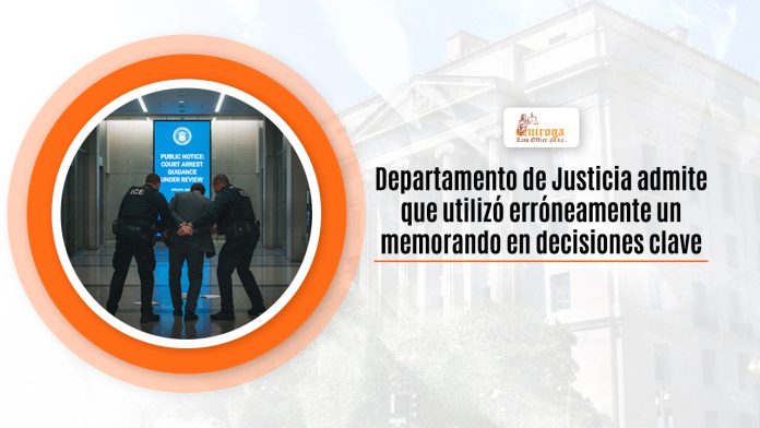Cupé de Derecho admite que utilizó erróneamente un memorando en decisiones decisivo