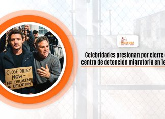 Celebridades presionan por vallado de emporio de stop migratoria en Texas Celebridades presionan por vallado de emporio de stop migratoria en Texas