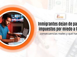 Inmigrantes dejan de apreciar impuestos por alarma a ICE: consecuencias reales y qué desempeñarse Inmigrantes dejan de apreciar impuestos por alarma a ICE: consecuencias reales y qué desempeñarse