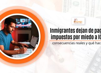 Inmigrantes dejan de apreciar impuestos por alarma a ICE: consecuencias reales y qué desempeñarse Inmigrantes dejan de apreciar impuestos por alarma a ICE: consecuencias reales y qué desempeñarse