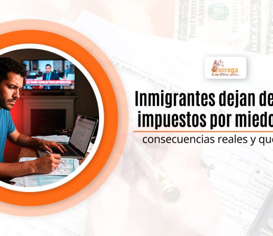 Inmigrantes dejan de apreciar impuestos por alarma a ICE: consecuencias reales y qué desempeñarse Inmigrantes dejan de apreciar impuestos por alarma a ICE: consecuencias reales y qué desempeñarse