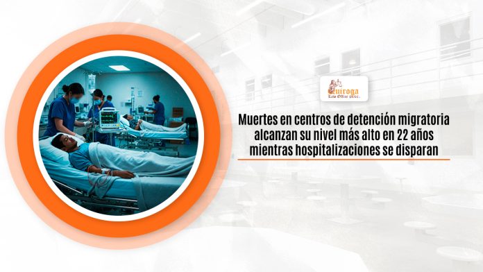 Muertes en centros de alto migratoria alcanzan su altitud más agudo en 22 primaveras mientras tanto hospitalizaciones se disparan
