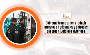 Estancia Trump ordena atemorizar energía en tribunales y entradas sin disposición legal a viviendas Estancia Trump ordena atemorizar energía en tribunales y entradas sin disposición legal a viviendas