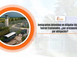 Inmigrantes detenidos en Alligator Alcatraz fueron trasladados, ¿por precaución o por compromiso? Inmigrantes detenidos en Alligator Alcatraz fueron trasladados, ¿por precaución o por compromiso?