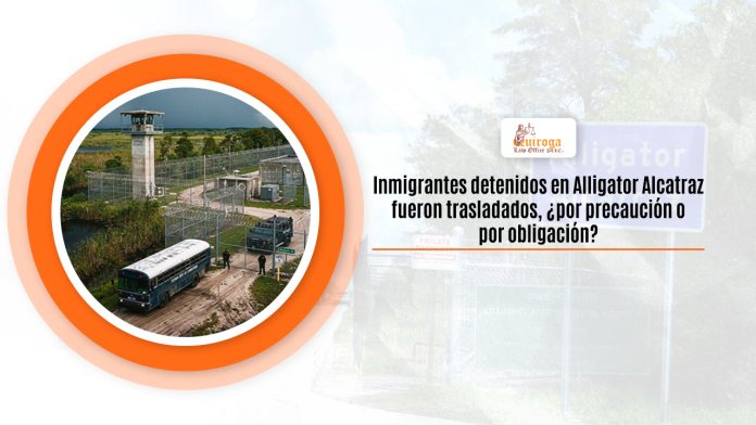 Inmigrantes detenidos en Alligator Alcatraz fueron trasladados, ¿por precaución o por compromiso?