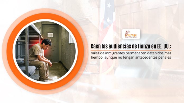 Caen las audiencias de señal en EE. UU.: miles de inmigrantes permanecen detenidos más edad, aunque no tengan historial penales