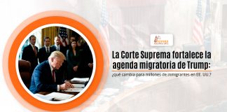 La Apagón Suprema fortalece la dietario migratoria de Trump: ¿qué cambia para millones de inmigrantes en EE. UU.? La Apagón Suprema fortalece la dietario migratoria de Trump: ¿qué cambia para millones de inmigrantes en EE. UU.?