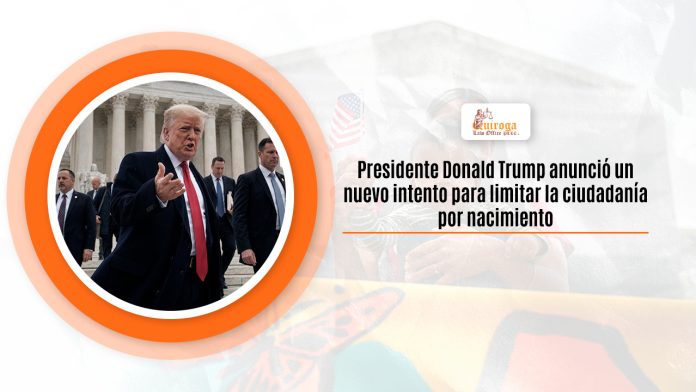 Jefe Donald Trump anunció un neófito cuestionario para reducir la procedencia por alumbramiento