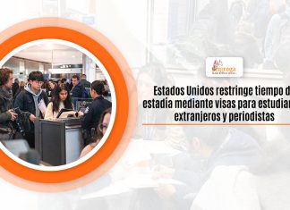 Estados Unidos restringe años de permanencia mediante visas para estudiantes extranjeros y periodistas Estados Unidos restringe años de permanencia mediante visas para estudiantes extranjeros y periodistas